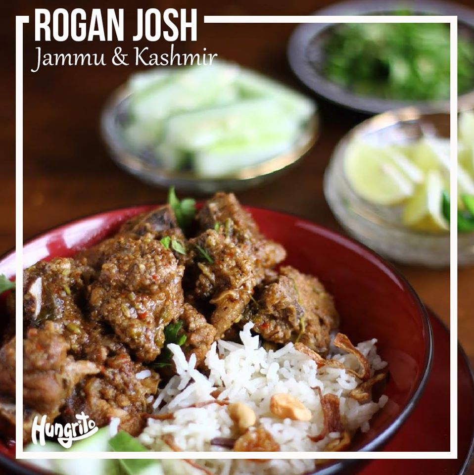 Rogan Josh from Jammu & Kashmir dishes