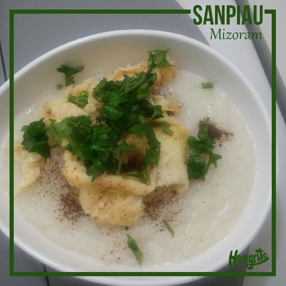 Sanpiau from Mizoram dishes