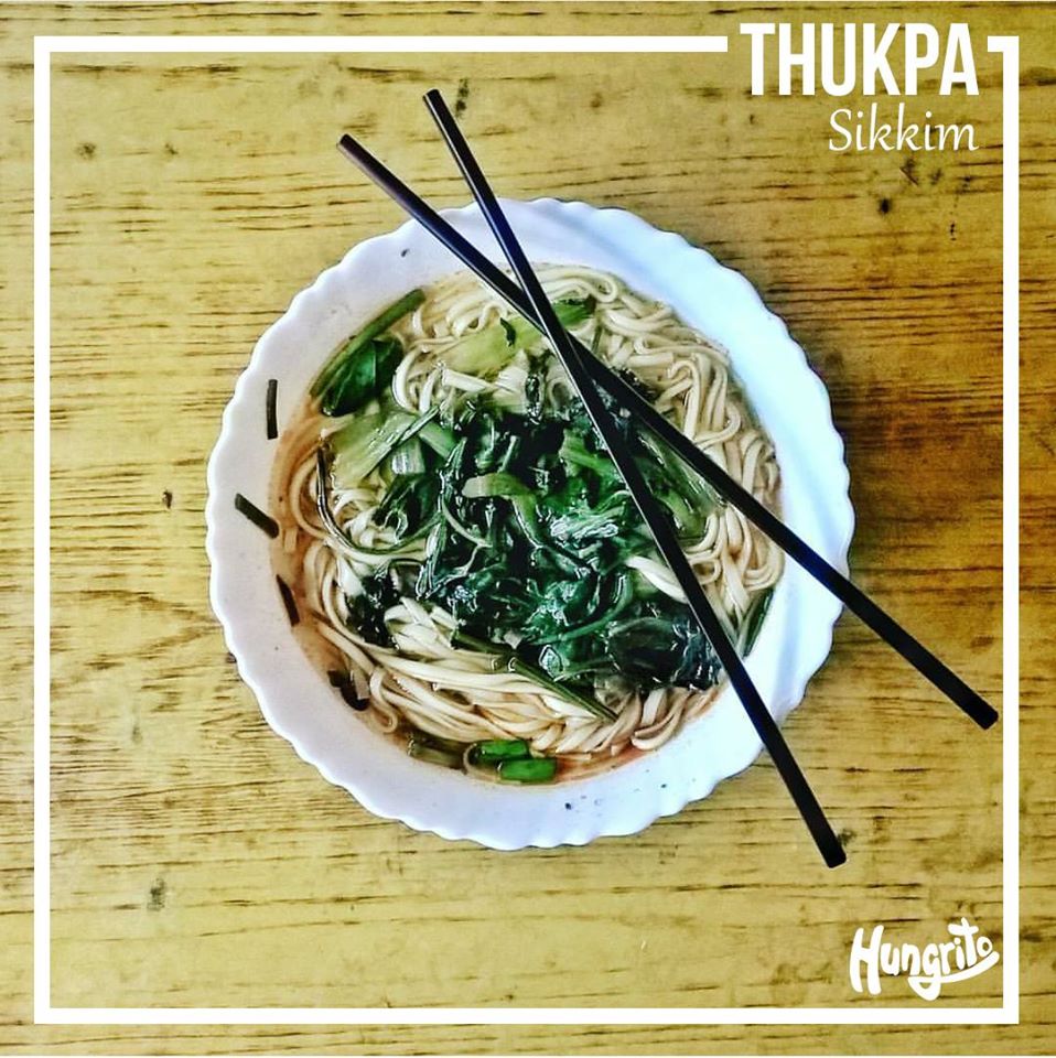 Thukpa from Sikkim dishes