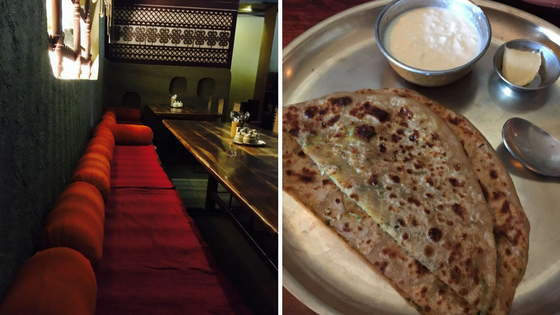 Jassi De Parathe: Ambiance & Food | Restaurants In Prahladnagar