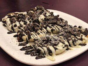 Dark white Pancake | Whatta Waffle, Ahmedabad.