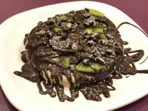 kiwi pancake | Whatta Waffle, Ahmedabad