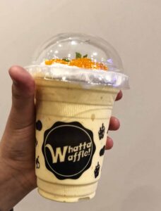 mango milkshake | Whatta Waffle, Ahmedabad