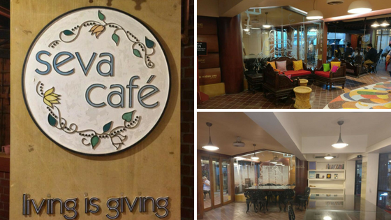 Seva Cafe: Ambiance | Places with Unique Concept In Ahmedabad