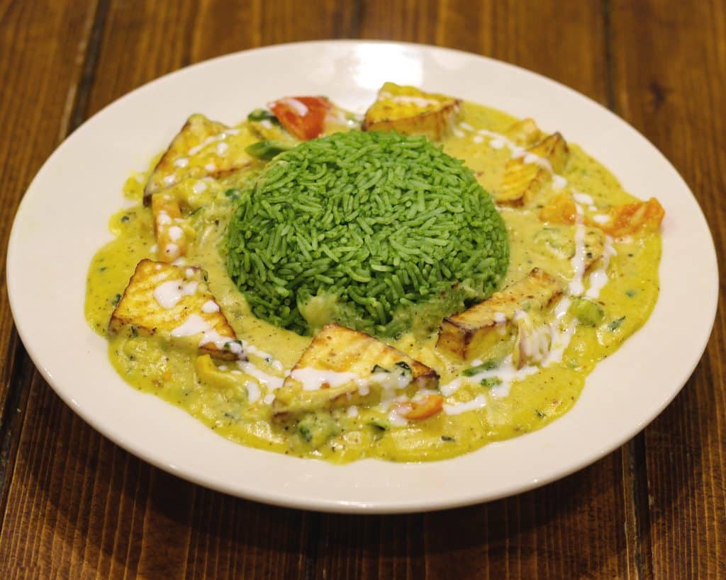 spiinach rice| cottage cheese| indian fusion| cuppucino| summer treats