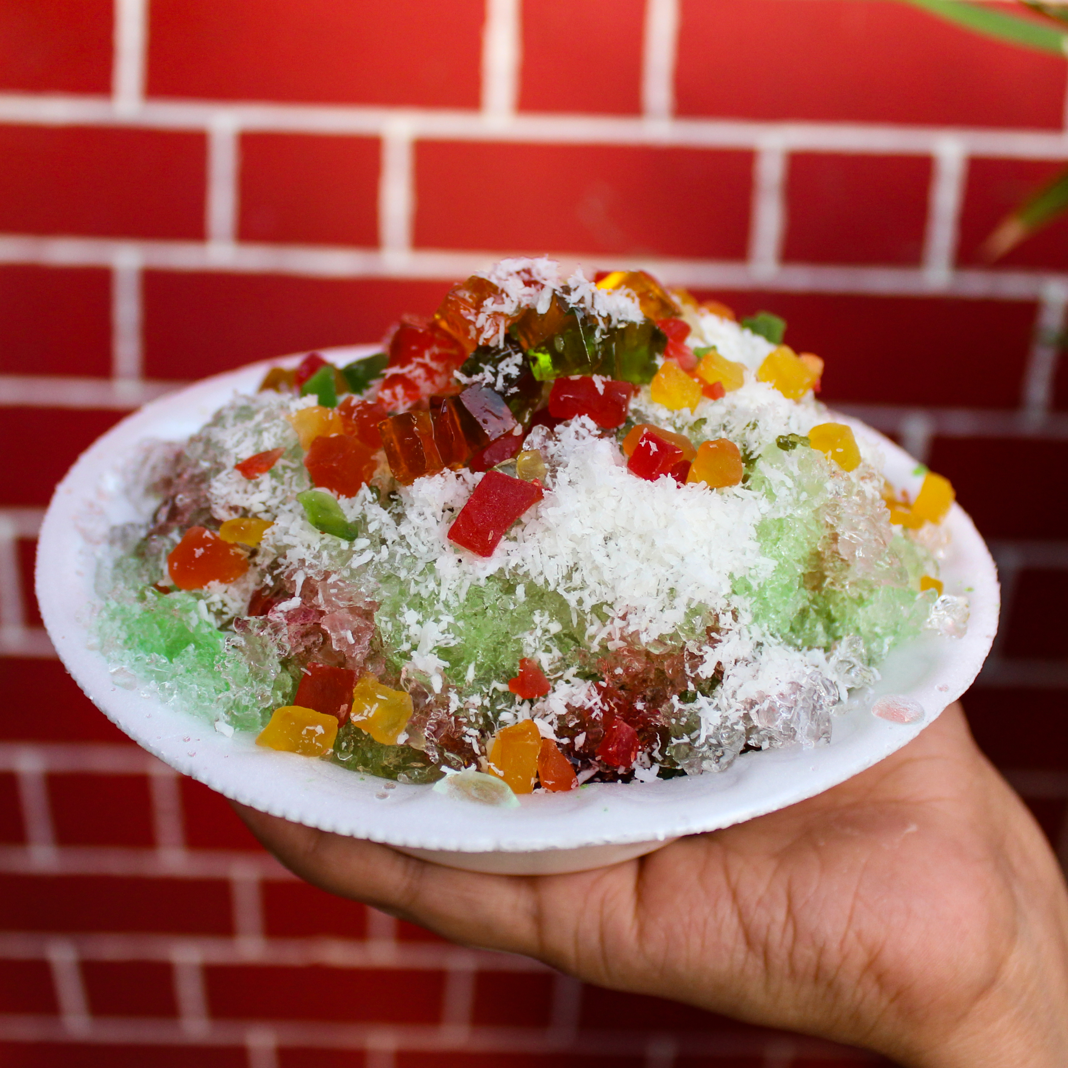 paan masala| tutti fruitti| coconut| icykraft| ice craft| ice dish