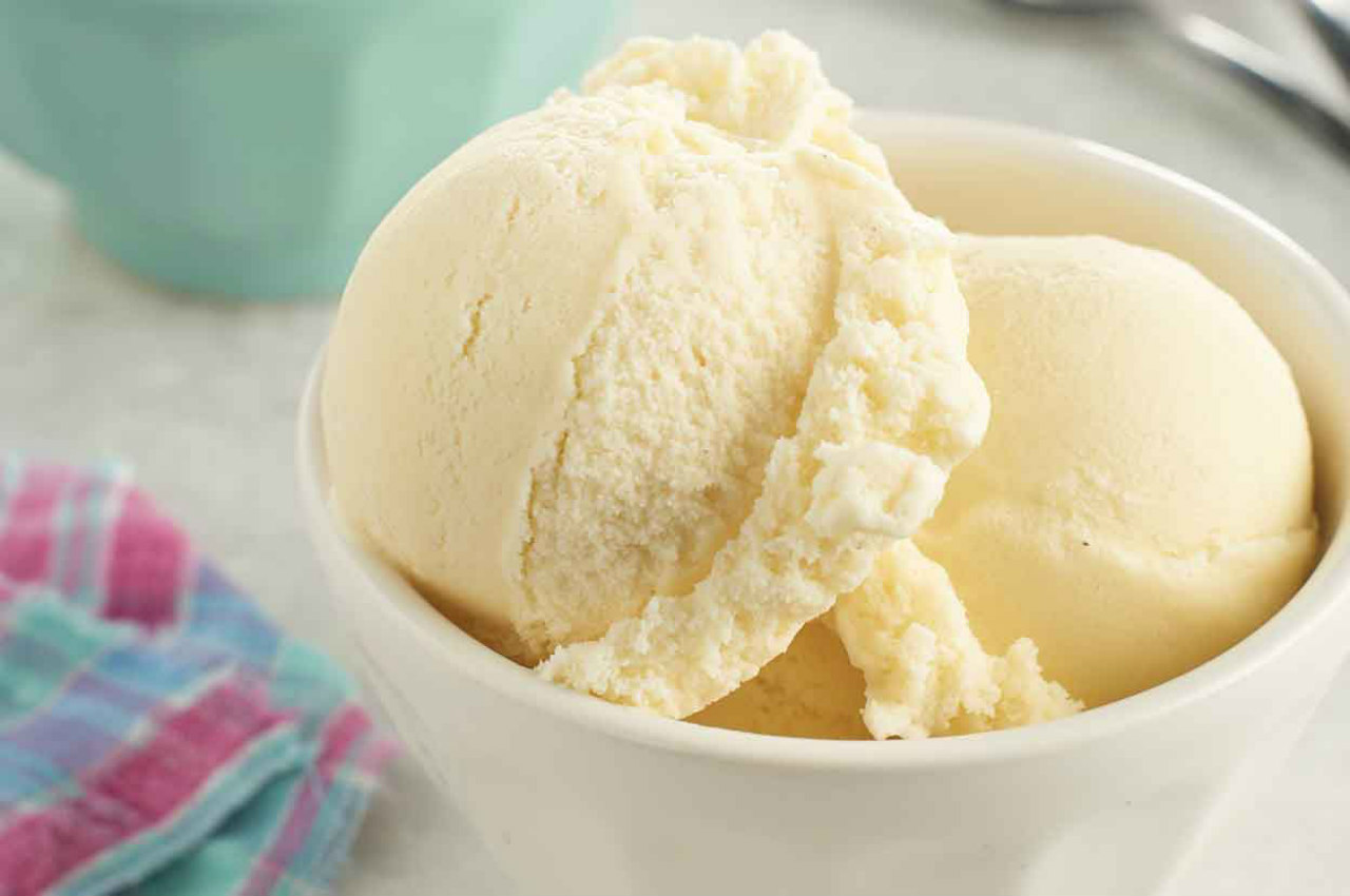 Vanilla Ice Cream.