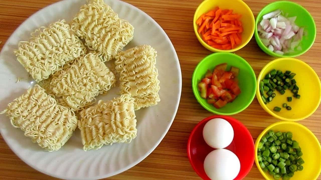 Delicious oprions of snacks
