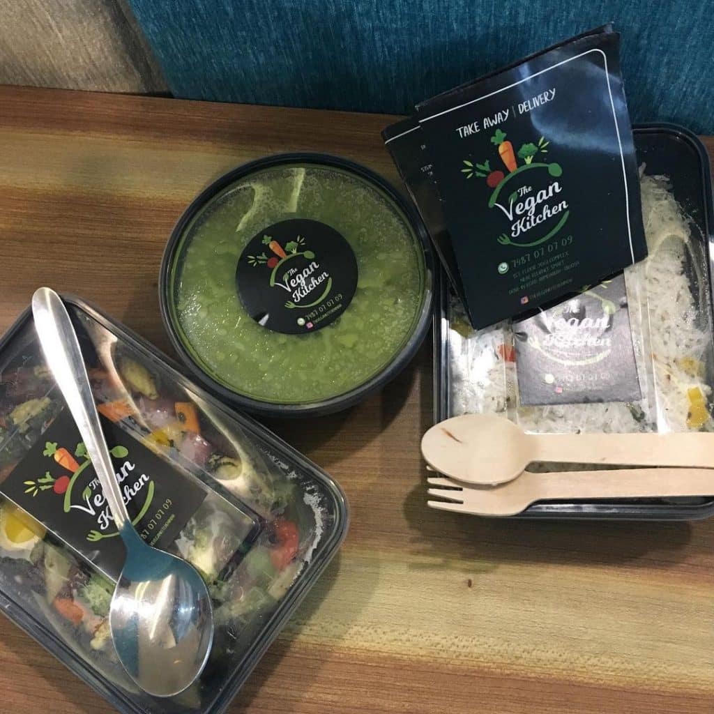the only delivery kitchens| The vegan kitchen