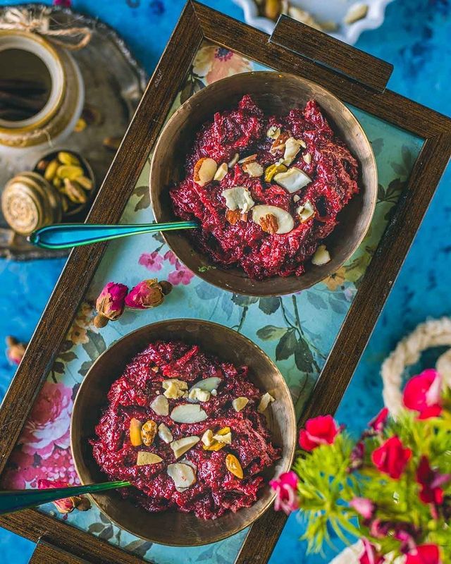 Indian sweet dishes| Beetroot halwa