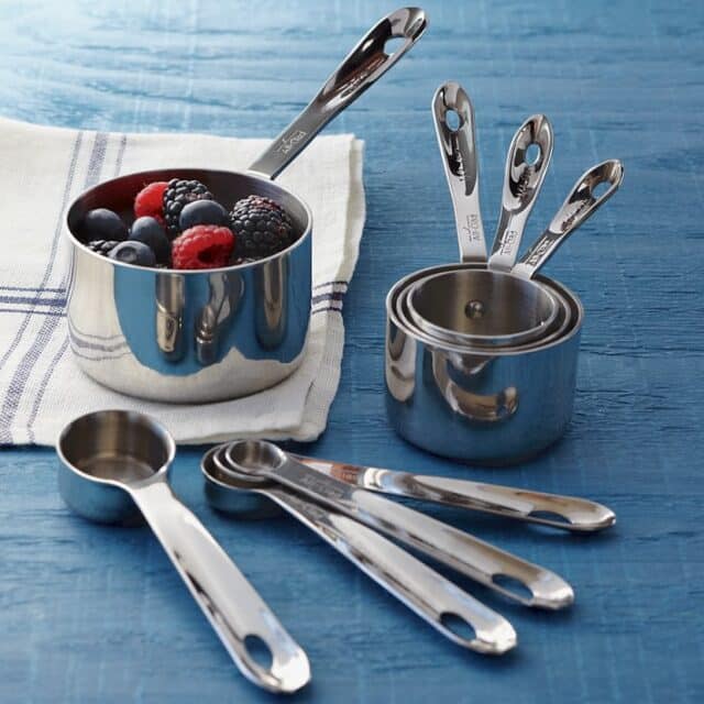 various baking tools| Measuring cups and spoons